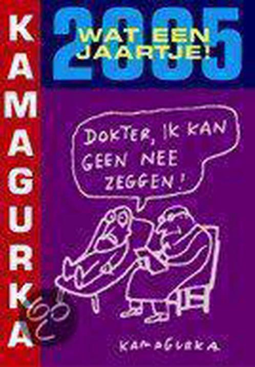 Kamagurka satirische terugblik op 2005 9789061697633, Boeken, Stripverhalen, Gelezen, Verzenden