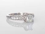 Verlovingsring - 18 karaat Witgoud - 0.95ct. tw. Diamant
