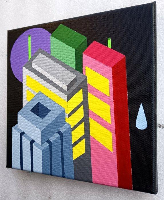 Tancredi Fornasetti (1983) - Senza titolo, Antiek en Kunst, Kunst | Schilderijen | Modern