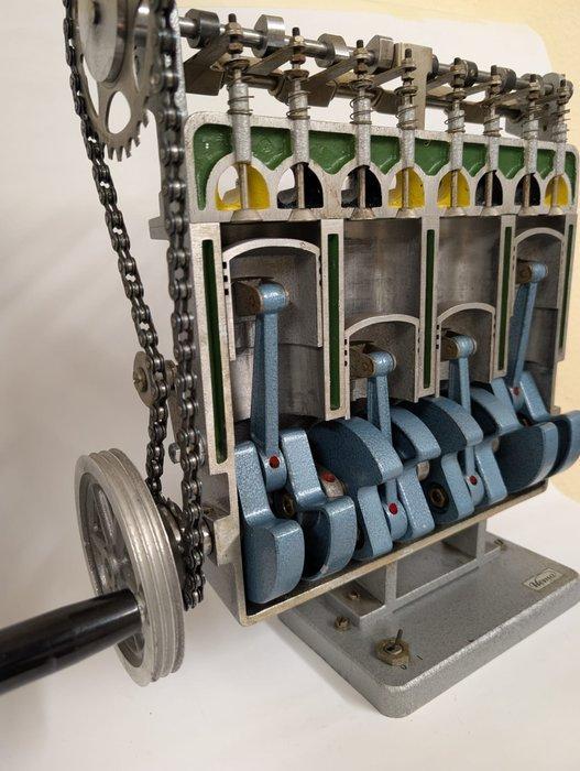 Onderwijs/demonstratiemodel (2) - Viertakt-motormodel +, Antiek en Kunst, Antiek | Wandborden en Tegels