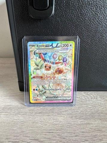 Pokémon - 1 Card - Eevee ex 167 Prismatic Evolutions, Hobby en Vrije tijd, Verzamelkaartspellen | Pokémon, Nieuw