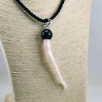 Koraal - Zilver - Hanger - CORNO CORALLO BIGSIZE, Verzamelen, Dierenverzamelingen, Nieuw