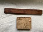 Plank (2) - hout en metaal - Speculaas- en taai plank