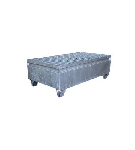 Stalen lekbak IBC tank 220 liter verzinkt nieuw, Doe-het-zelf en Bouw, Overige Doe-Het-Zelf en Bouw, Ophalen of Verzenden