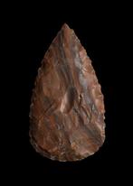 Paleolithisch Vuursteen Hand axe (Zonder minimumprijs), Antiek en Kunst