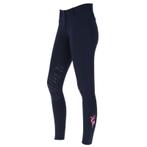 Rijbroek janne x pinkribbon maat 44 navy - kerbl