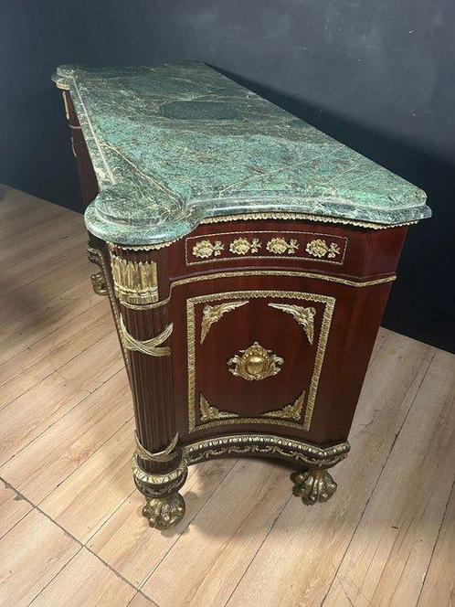 Commode - Bois, Bronze, Marbre - Commode dans le style de, Antiek en Kunst, Curiosa en Brocante