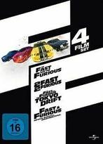 Fast & Furious (1-4 Film-Set) [4 DVDs]  DVD, Gebruikt, Verzenden