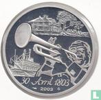 Frankrijk 1½ euro 2003 (PROOF) Bicentenary of the sale o.., 1 euro, Verzenden, Goud, Frankrijk