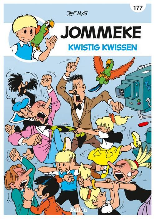 Kwistig kwissen / Jommeke strip - nieuwe look / 177, Boeken, Stripverhalen, Gelezen, Verzenden