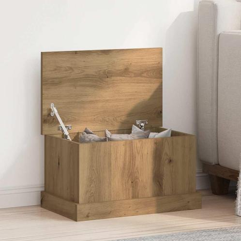 vidaXL Opbergbox 30x50x28 cm bewerkt hout artisanaal, Huis en Inrichting, Kasten | Overige, Nieuw, Verzenden