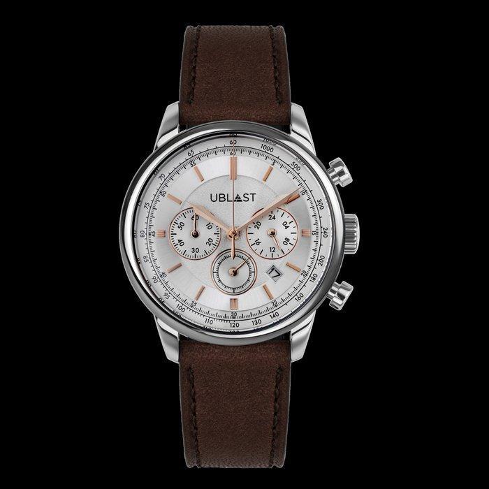 Ublast - Noble Chronograph - Sapphire Glass - Zonder, Handtassen en Accessoires, Horloges | Heren