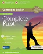 Complete First Students Book + Answers CD + Testbank, Verzenden, Zo goed als nieuw, Guy Brook-Hart