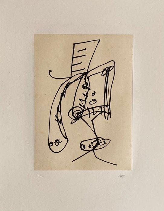 Antonio Saura (1930-1998) - Frauen - Portraits mit Hut 6,, Antiek en Kunst, Antiek | Overige Antiek