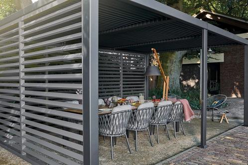 SUNS aluminium voorpaneel voor Maranza terrasoverkapping 720, Tuin en Terras, Tuinsets en Loungesets