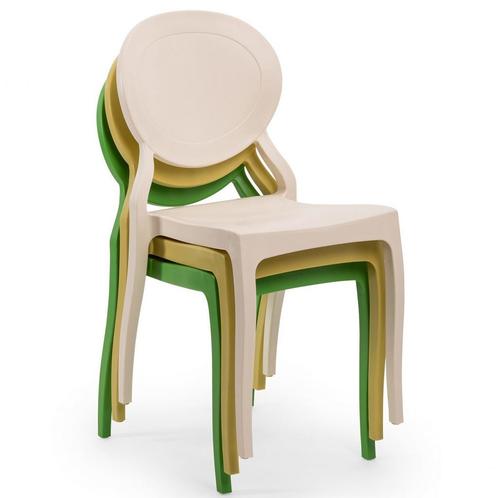 Stoel | ROTUS | Kunststof | Div. Kleuren | Stapelbaar |, Zakelijke goederen, Horeca | Keukenapparatuur, Nieuw in verpakking, Verzenden
