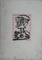 Pierre Alechinsky (1927) - Lhomme aux lunettes