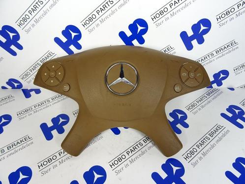 Airbag stuur C-klasse w204 beige, Auto-onderdelen, Interieur en Bekleding, Gebruikt, 3 maanden garantie, Mercedes-Benz, Ophalen of Verzenden