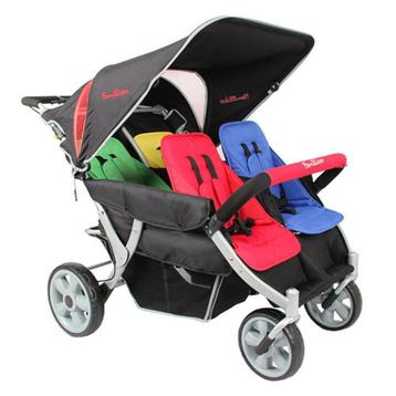 4 Zits Kinderwagen voor onthaalouders, Geschikt voor baby's