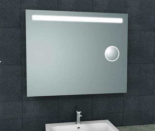 Sanifun One-Led spiegel Barbara 1000 x 800 + scheerspiegel, Huis en Inrichting, Badkamer | Badtextiel en Accessoires, Overige typen