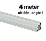 LED Profiel 4 meter - 45 graden, Nieuw, Verzenden