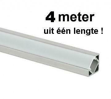 LED Profiel 4 meter - 45 graden, Bricolage & Construction, Métaux, Envoi