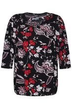 Shirt Zhenzi print elastiek zoom maat M=46-48, Kleding | Dames, Verzenden, Nieuw