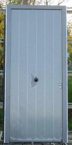 pvc buitendeur , voordeur 103 x 237  wit / basaltgrijs  7012, 100 tot 120 cm, Kunststof, 215 cm of meer, Nieuw