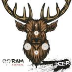 Deer | Schietkaarten 14x14 | RAM Targets, Hobby & Loisirs créatifs, Verzenden