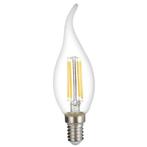 LED Filament kaarslamp met tip 4W Dimbaar E14 Warm wit, Verzenden