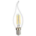 LED Filament kaarslamp met tip 4W Dimbaar E14 Warm wit, Verzenden, Nieuw, E14 (klein)