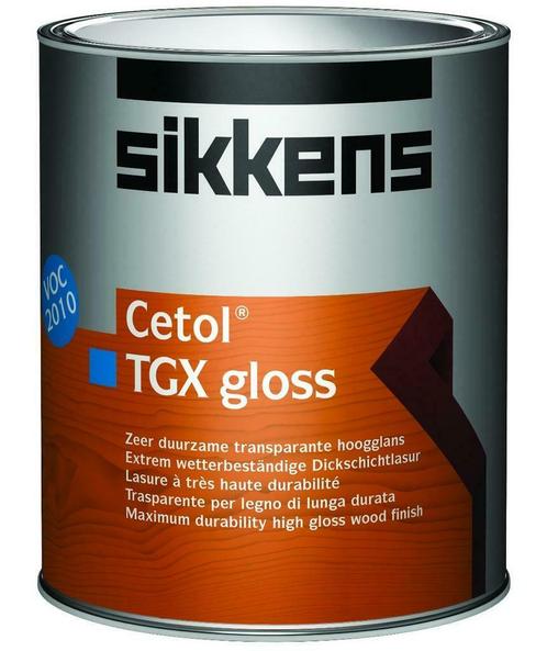 Cetol TGX Gloss VOC 2010 transparante hoogglans houtafwerkin, Bricolage & Construction, Peinture, Vernis & Laque, Envoi