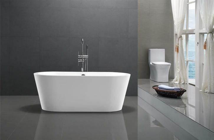 Sanifun vrijstaand bad Rodolfo 1720 x 820, Doe-het-zelf en Bouw, Sanitair