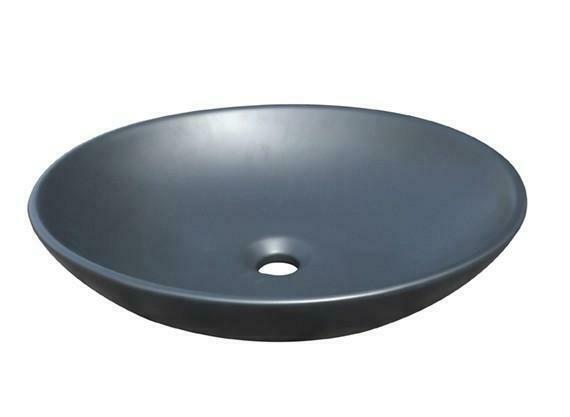 Ritz opbouw-waskom antraciet-grijs 50x43x11cm, Doe-het-zelf en Bouw, Sanitair, Ophalen of Verzenden