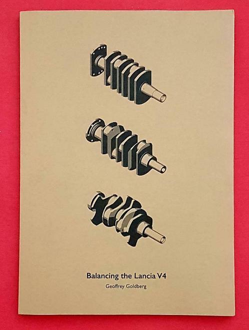 Balancing the Lancia V4, Livres, Autos | Livres, Envoi