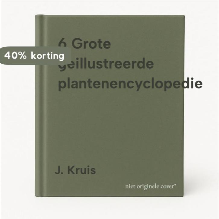 6 Grote geillustreerde plantenencyclopedie 9789051121919, Boeken, Hobby en Vrije tijd, Gelezen, Verzenden