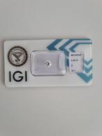 1 pcs Diamant (Naturelle) - 0.49 ct - Rond - E - SI1 -, Nieuw