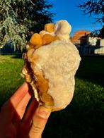 Verbazingwekkende Mesolite met stilbite Kristal op matrix -