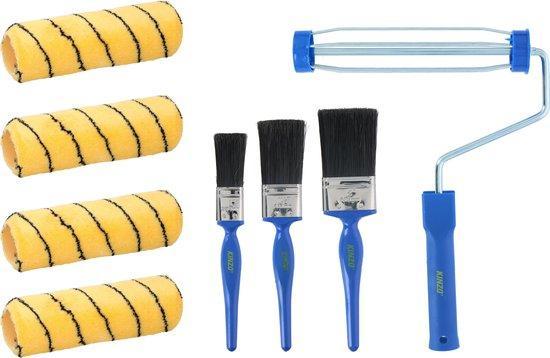 2eChoix | Kinzo 8-piece Paint Roller Set - 1 Bracket - 4, Hobby en Vrije tijd, Modelbouw | Overige, Ophalen of Verzenden