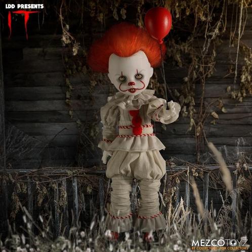 It Living Dead Dolls Doll Pennywise 25 cm, Verzamelen, Film en Tv, Ophalen of Verzenden
