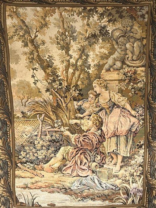 Gobelin - Wandtapijt - 117 cm - 83 cm, Antiquités & Art, Curiosités & Brocante