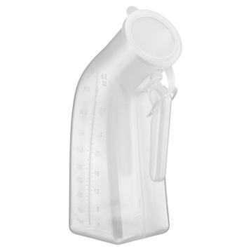 Urinaal heren met handvat transparant - 1 Liter beschikbaar voor biedingen