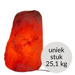 Himalaya Zoutlamp roze kleur, 25,1 kg - uniek stuk (incl., Ophalen of Verzenden, Nieuw