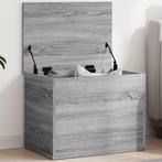vidaXL Opbergbox 60x42x46 cm bewerkt hout grijs sonoma, Huis en Inrichting, Verzenden, Nieuw