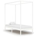 Hemelbedframe Grenenhout Wit 100x200 | Retour Deal 46% Ko..., Verzenden