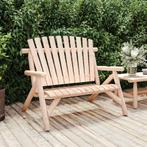 vidaXL Tuinbank 2-zits 119x85x98 cm massief vurenhout, Verzenden, Nieuw