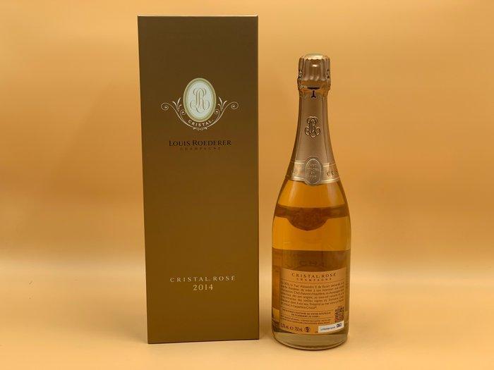 2014 Louis Roederer, Cristal - Champagne Rosé - 1 Fles (0,75, Collections, Vins
