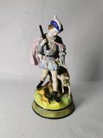 Coppia di indimenticabili figure in bisquit policromo della, Antiek en Kunst