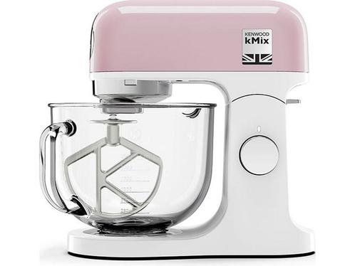 Kenwood kMix KMX754PP - Keukenmachine - Pastel pink - Glazen, Elektronische apparatuur, Keukenmixers, Zo goed als nieuw, Verzenden