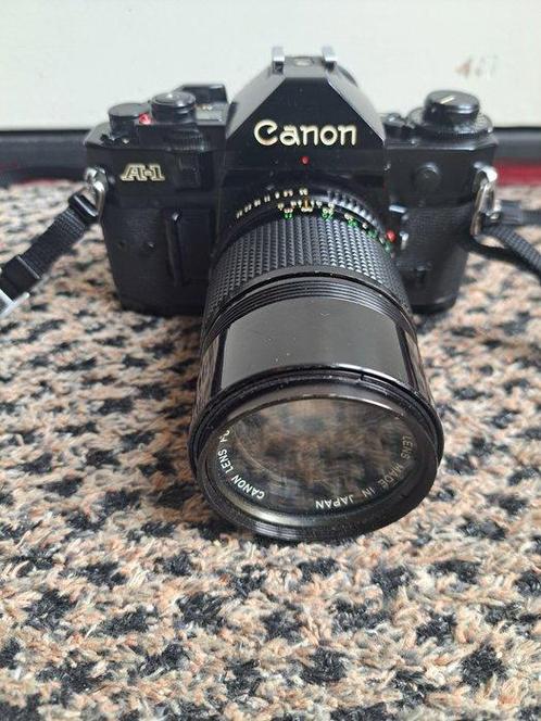 Canon A-1 + 4x FD lenzen + acc. | Analoge camera, Audio, Tv en Foto, Fotocamera's Analoog